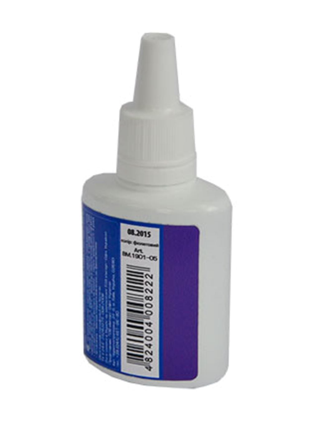 Штемпельна фабрба 30мл. фіолетова BM.1901-05 Buromax