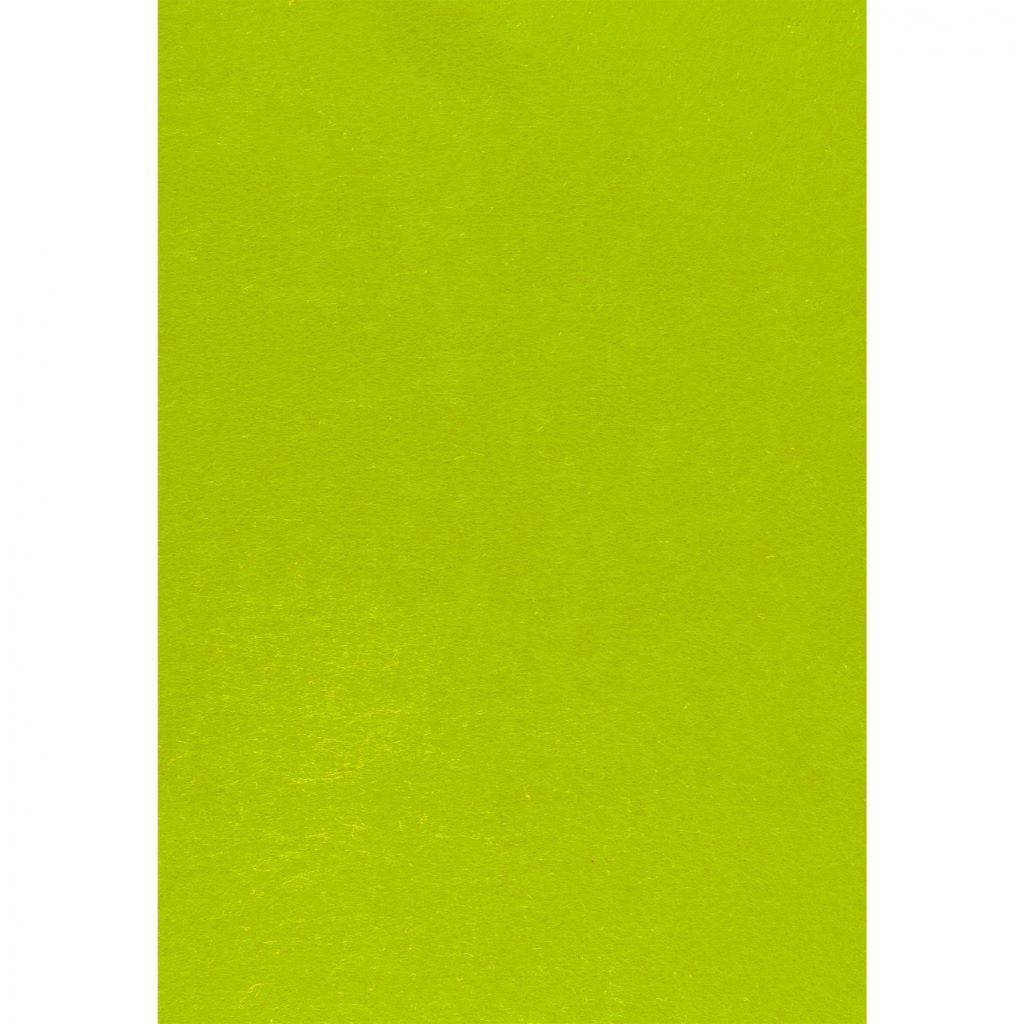 Фетр А4 1,4мм салатовий по шт 740404 Santi