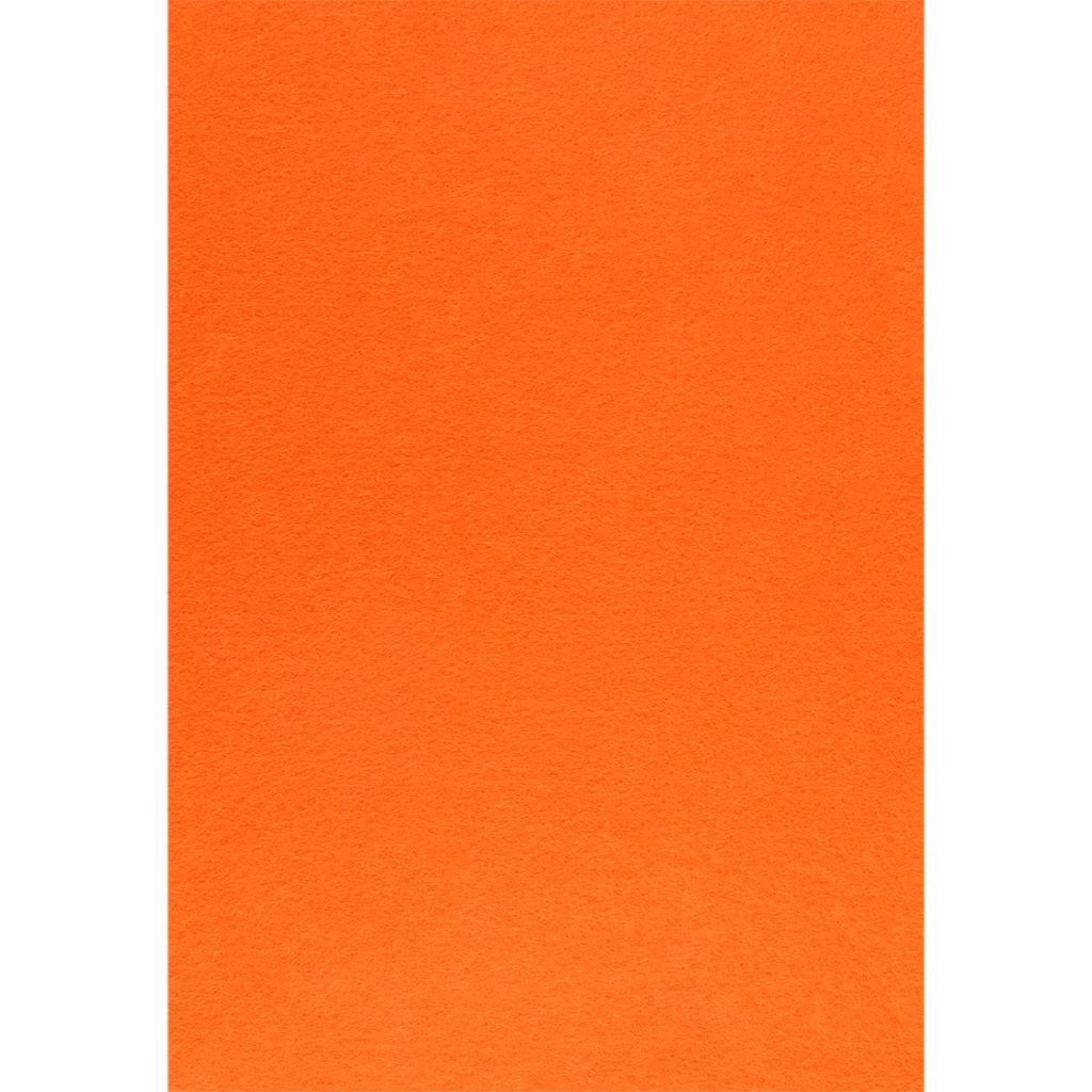 Фетр А4 1,4мм помаранчевий по шт 740408 Santi