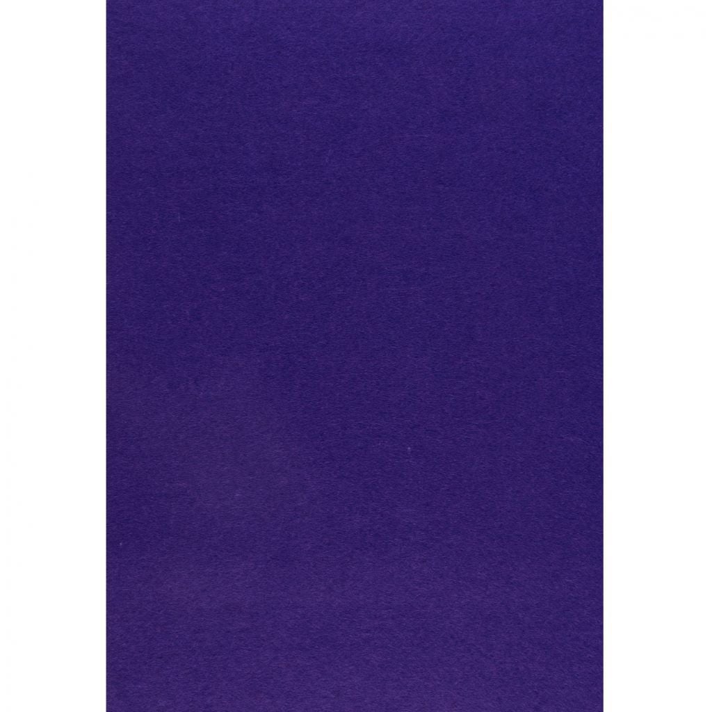Фетр А4 1,4 мм темно-фіолетовий по шт 741832 Santi