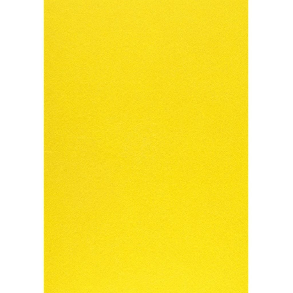Фетр А4 1,4мм жовтий по шт 740406 Santi