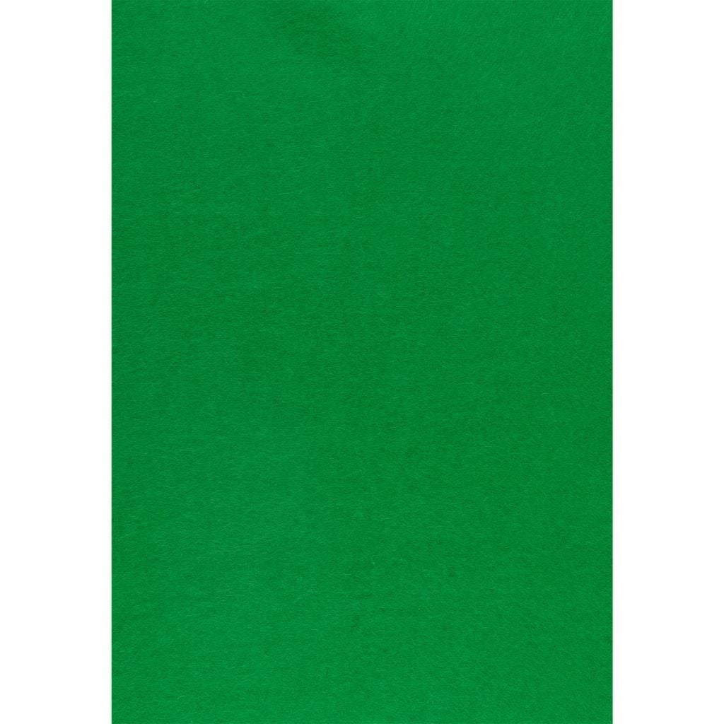 Фетр А4 1,4 мм яскраво-зелений по шт 742933 Santi