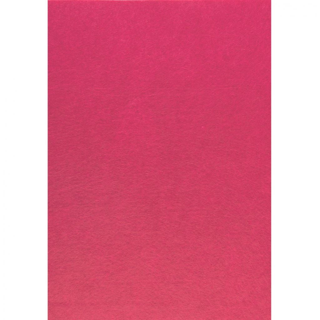 Фетр А4 1,4 мм рожевий по шт 741824 Santi