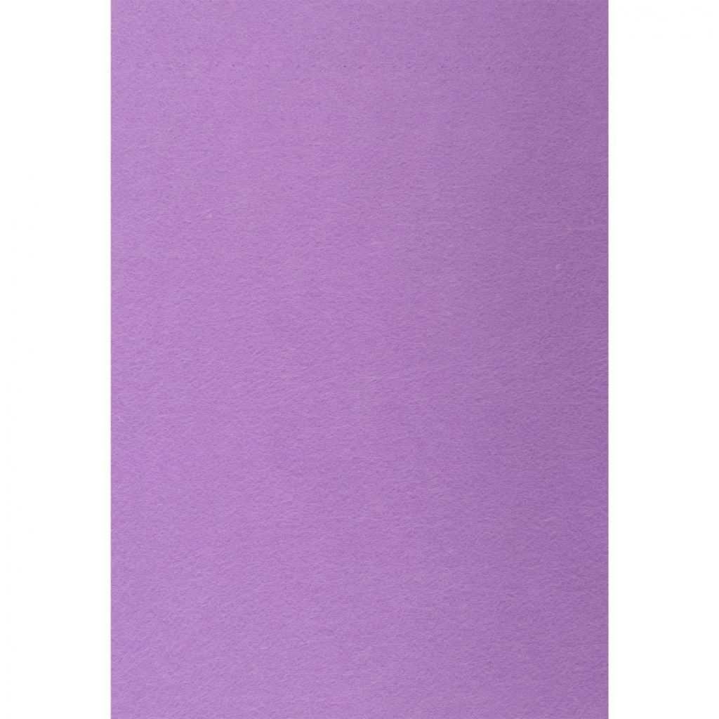 Фетр А4 1,4 мм лавандовий по шт 742931 Santi