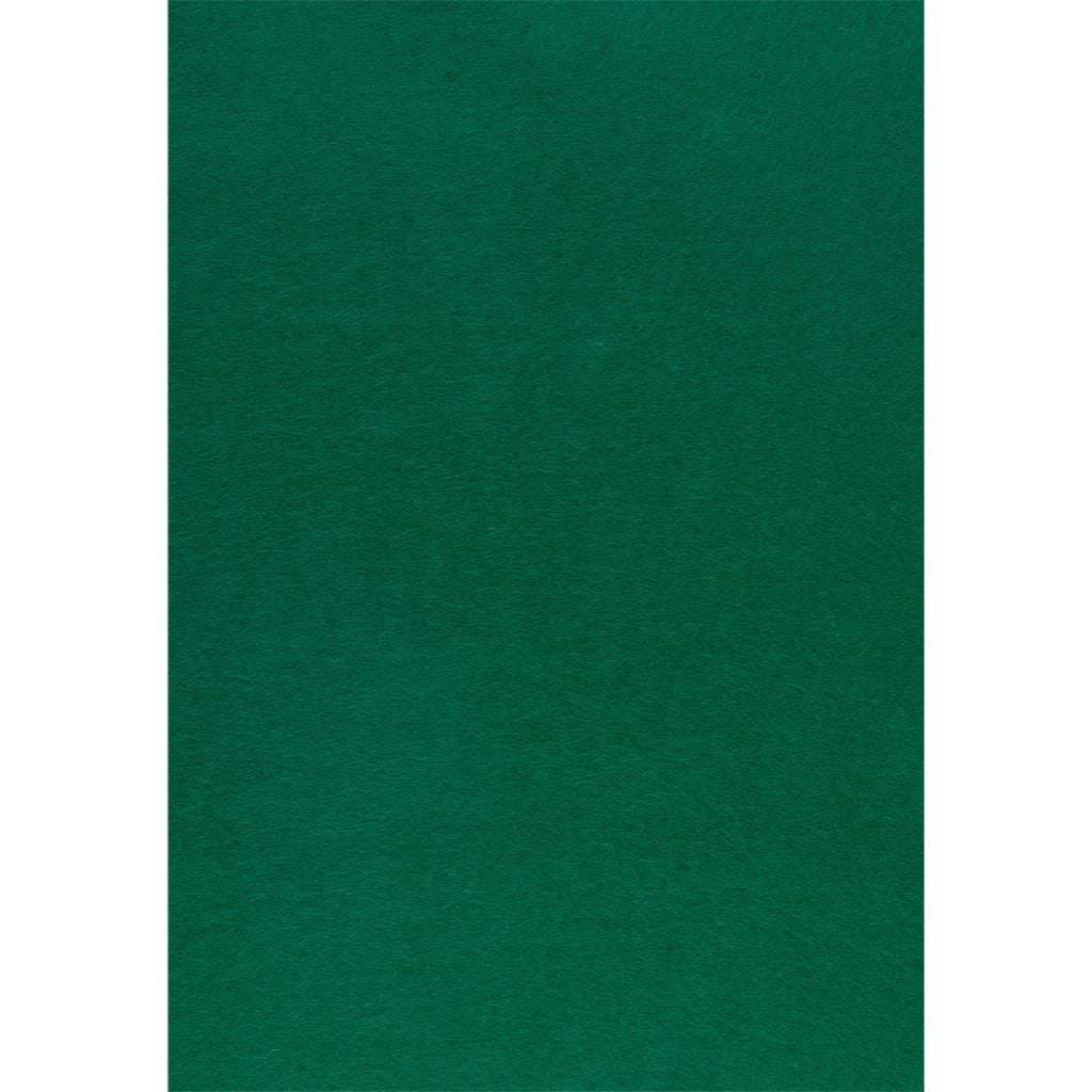 Фетр А4 1,4 мм темно-зелений по шт 740420 Santi