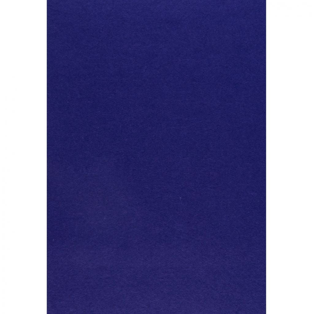 Фетр А4 1,4 мм темно-синій  по шт 740424 Santi