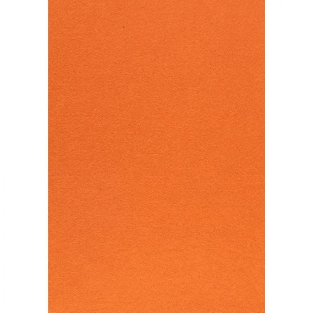 Фетр А4 1,4 мм морков'яний по шт 741834 Santi