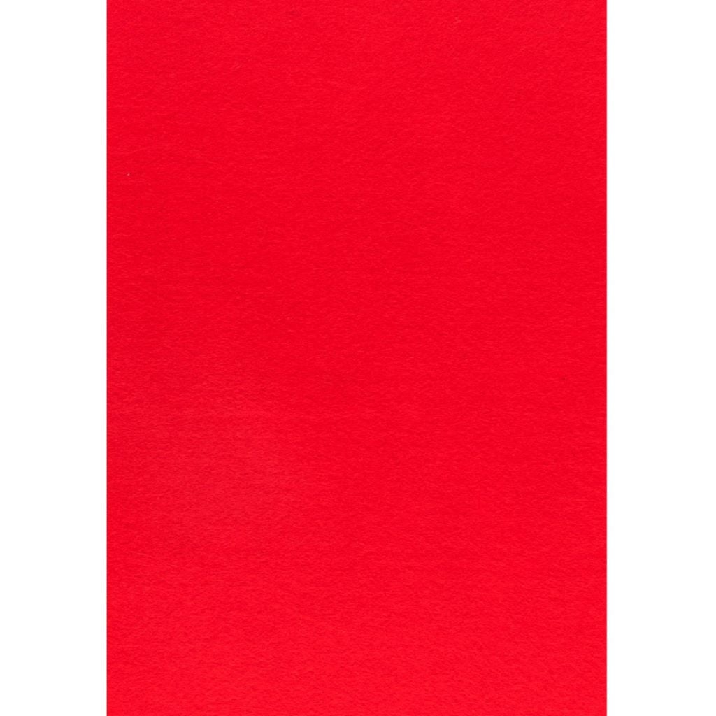 Фетр А4 1,2мм червоний по шт 740430 Santi