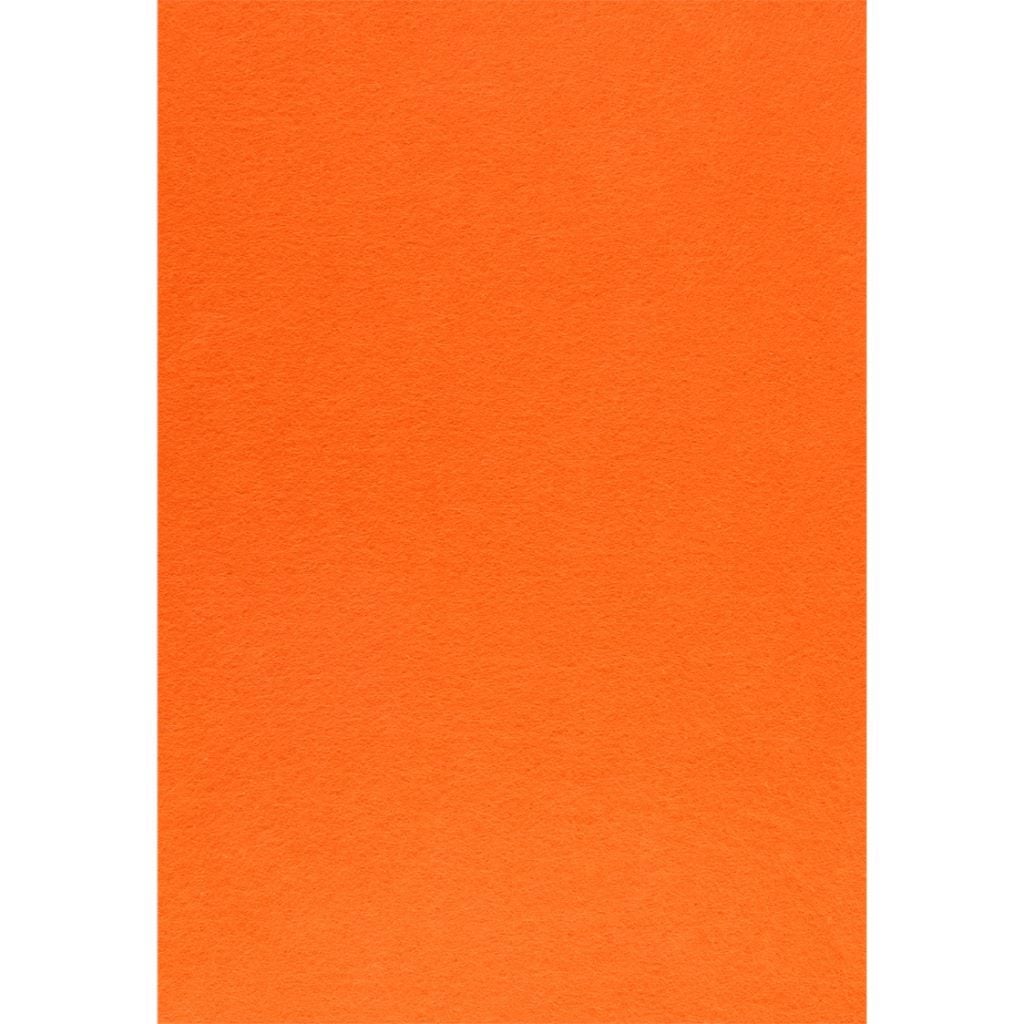 Фетр А4 1,2мм помаранчовий по шт 740444 Santi