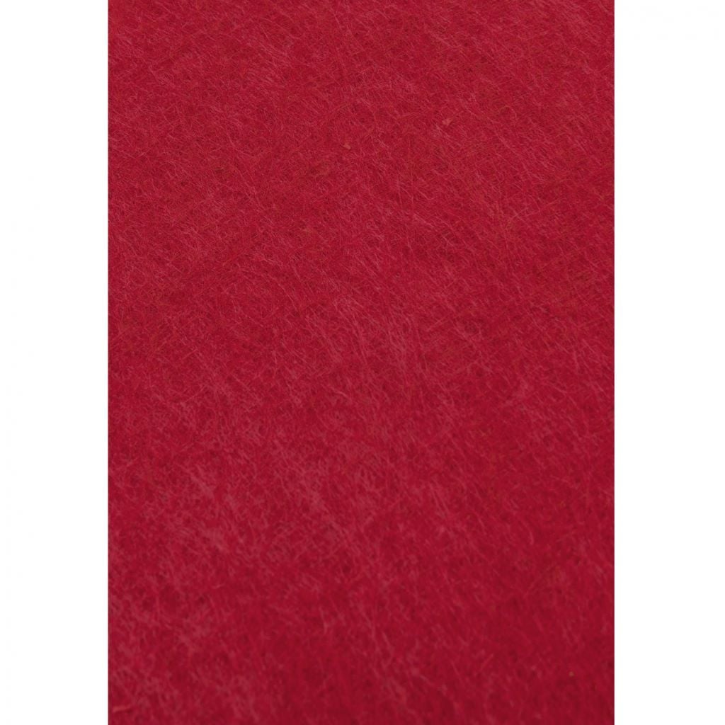 Фетр А4 1,2мм темно-червоний по шт 740428 Santi
