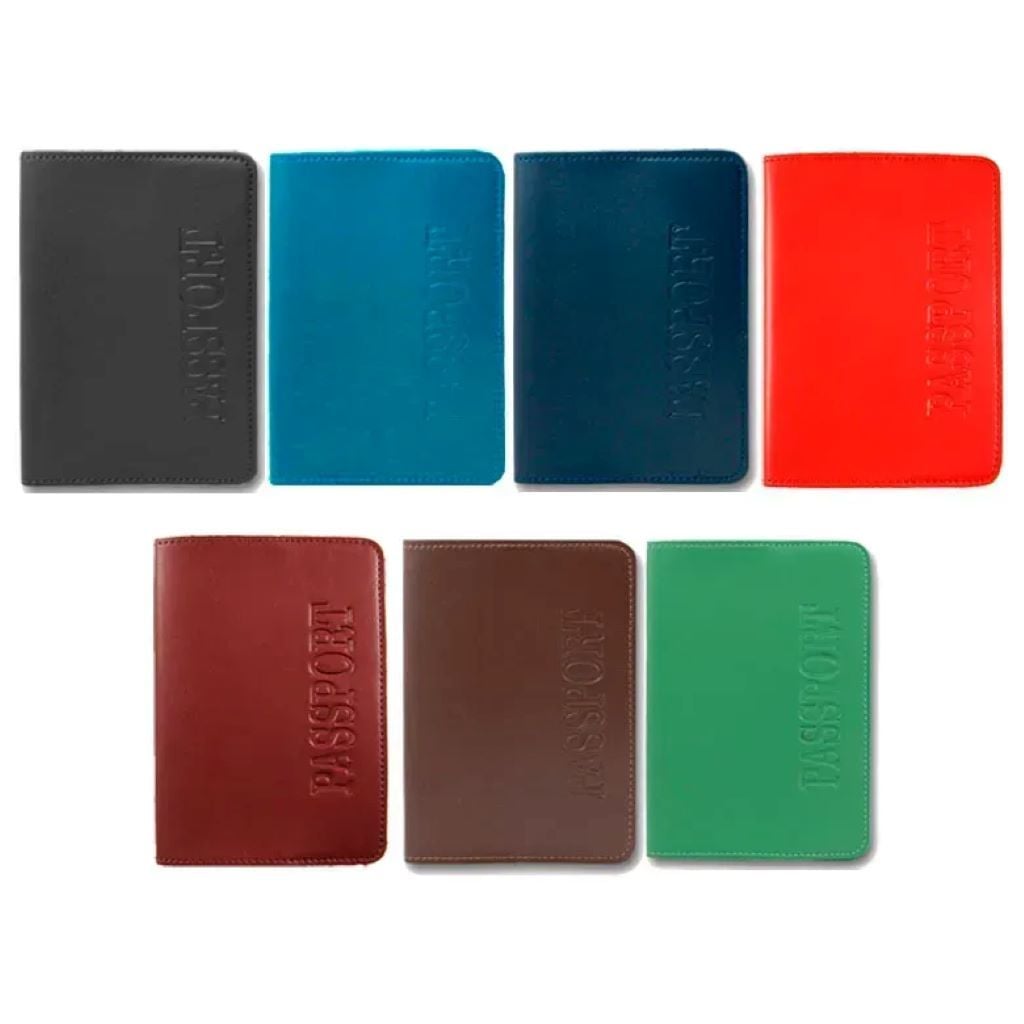 Обкладинка на паспорт штучна шкіра мікс Office OB-18 brick