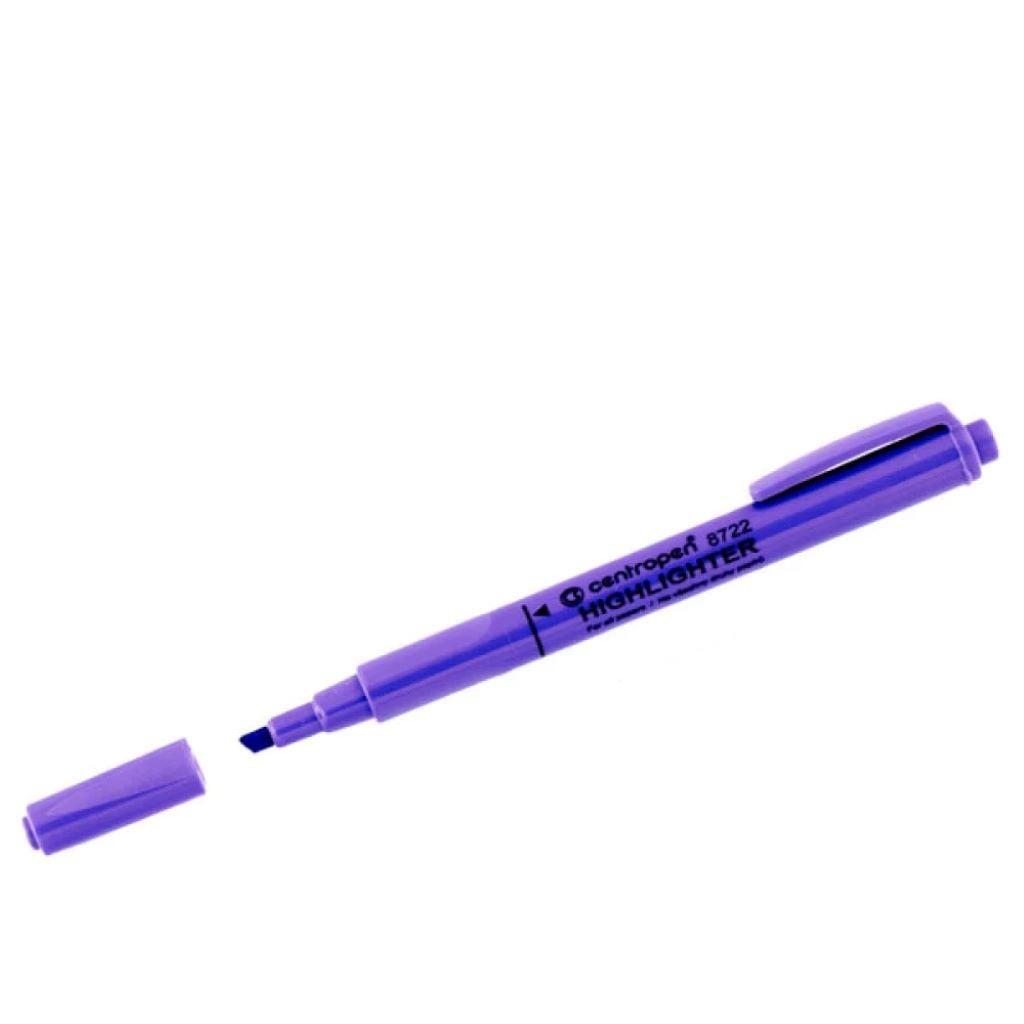 Маркер текстовий 1-4 мм фіолетовий скошений 8722-ф Centropen
