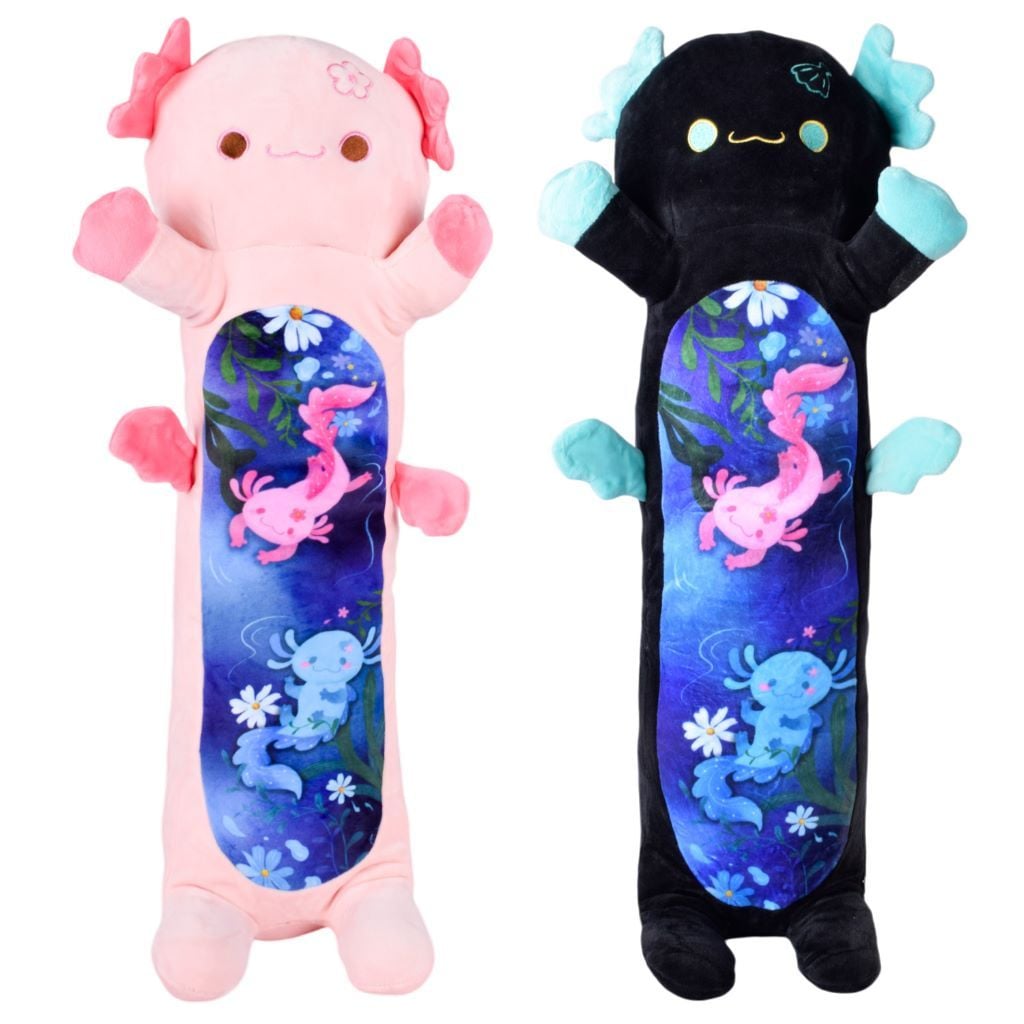 М'яка іграшка Аксопотль батон 100см з вишитими очима два кольори HKF2206 Китай