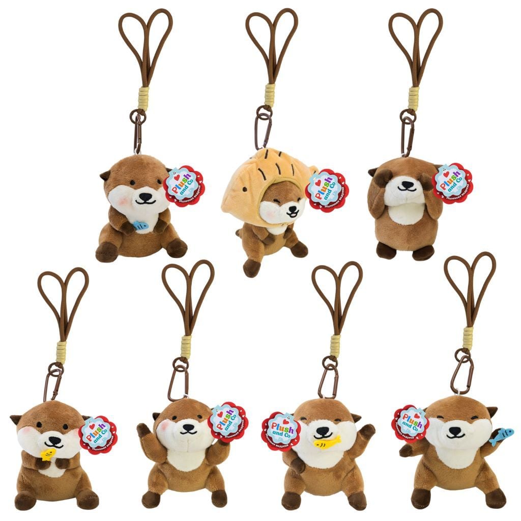 М'яка іграшка Видреня 14*10*12см плюш коричневе PLC25004 Plush and Co