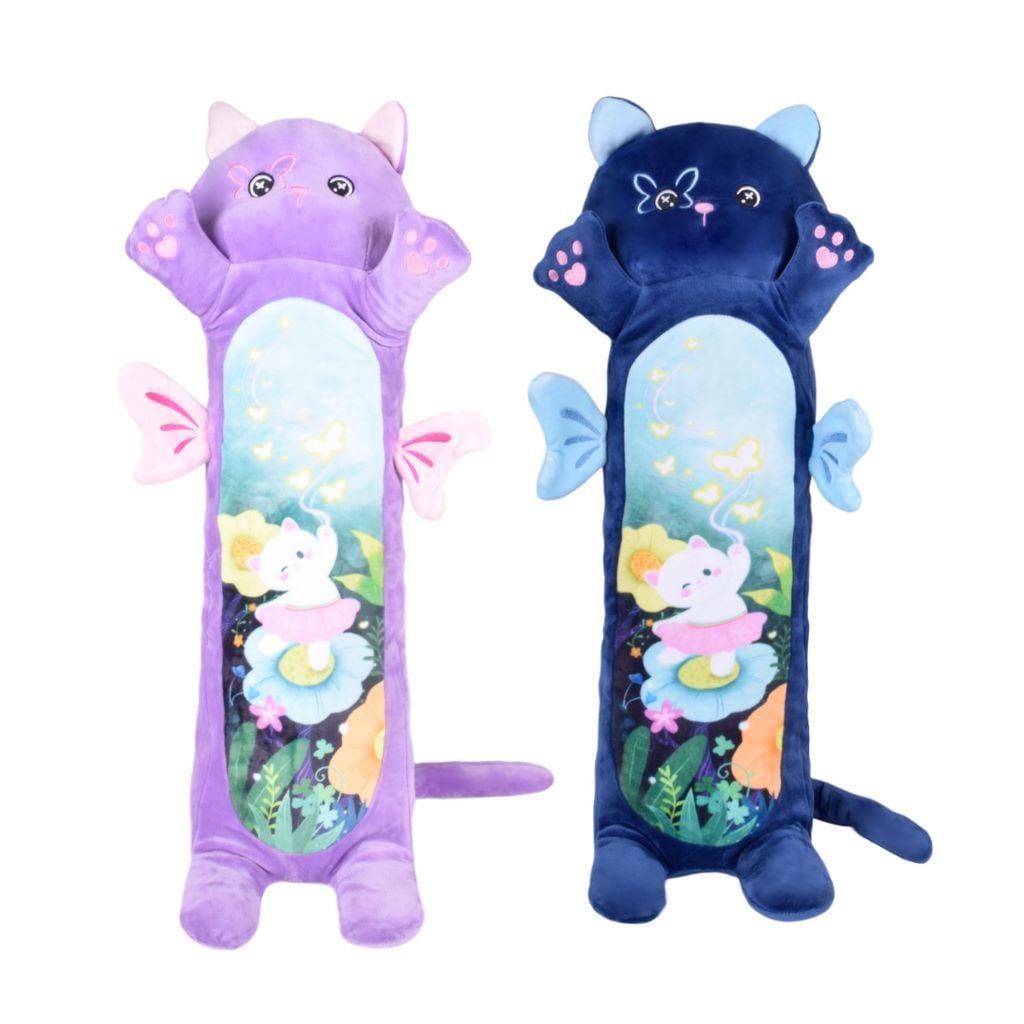 М'яка іграшка Аксопотль батон 80см з вишитими очима два кольори HKF2202 Китай