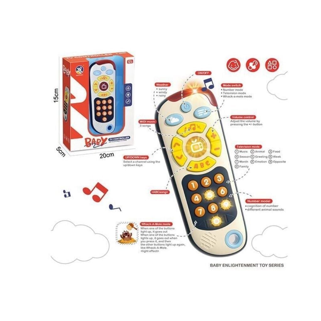 Пультик на батарейках англійська мова у коробці 20*15*5см 909-2503 TK Group