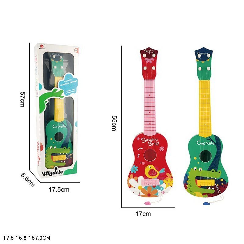 Гітара пластик 55см 2 види у коробці 17,5*6,6*57см YX55A Boyastar