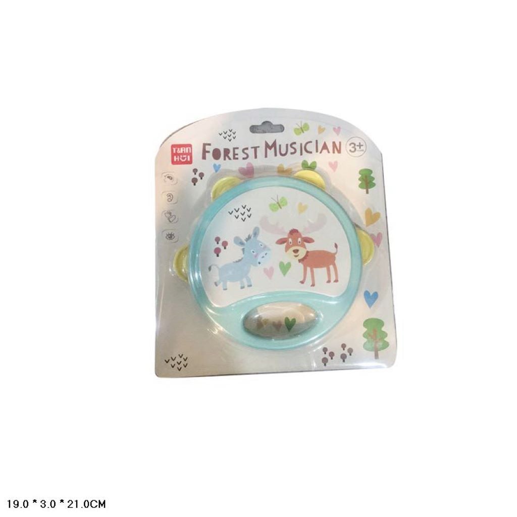 Бубон пластик 11см з малюнком на планшетці 22*22*3см 8827 T&AN HUI