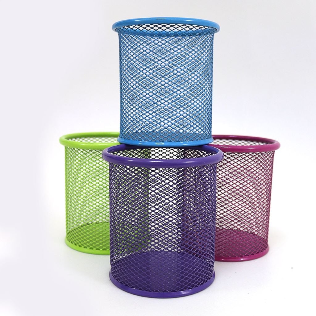 Підставка органайзер 10*8.5 см металева кругла мікс кольорів 1932 Josefotten