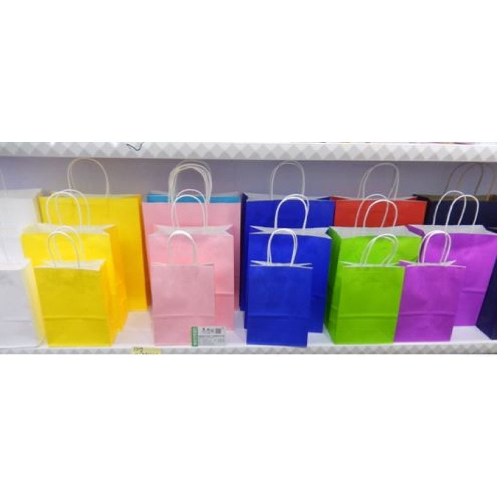 Пакет подарунковий 42*31*12см мікс кольорів крафт DSCN2903-42 Josefotten