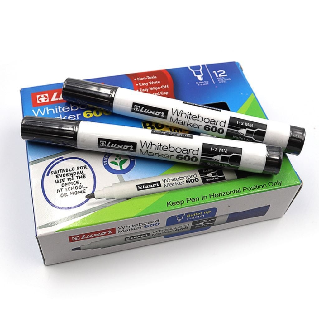 Маркер для дошки 1-3мм круглий на спиртовій основі чорний 3341 Centropen