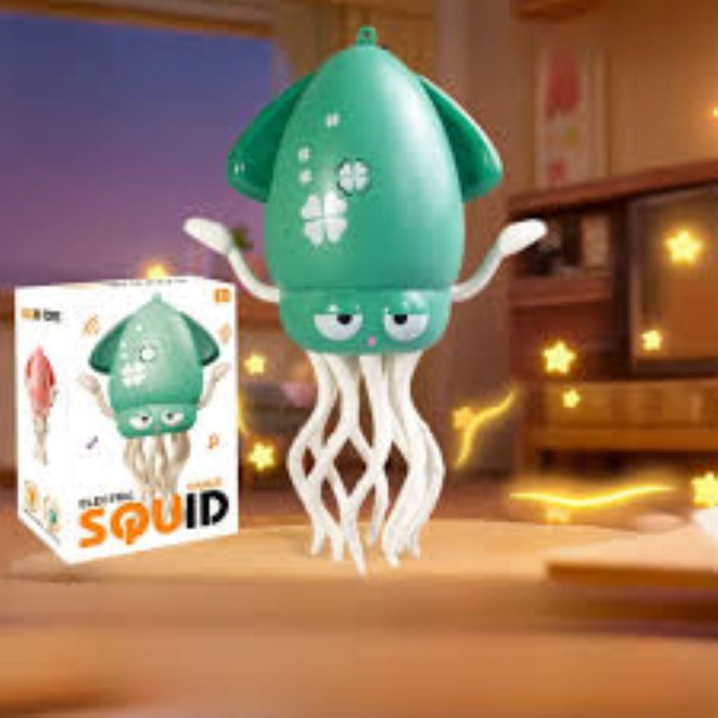 Музична іграшка Кальмар на акум у коробці 20*13*8см 158-21C Китай