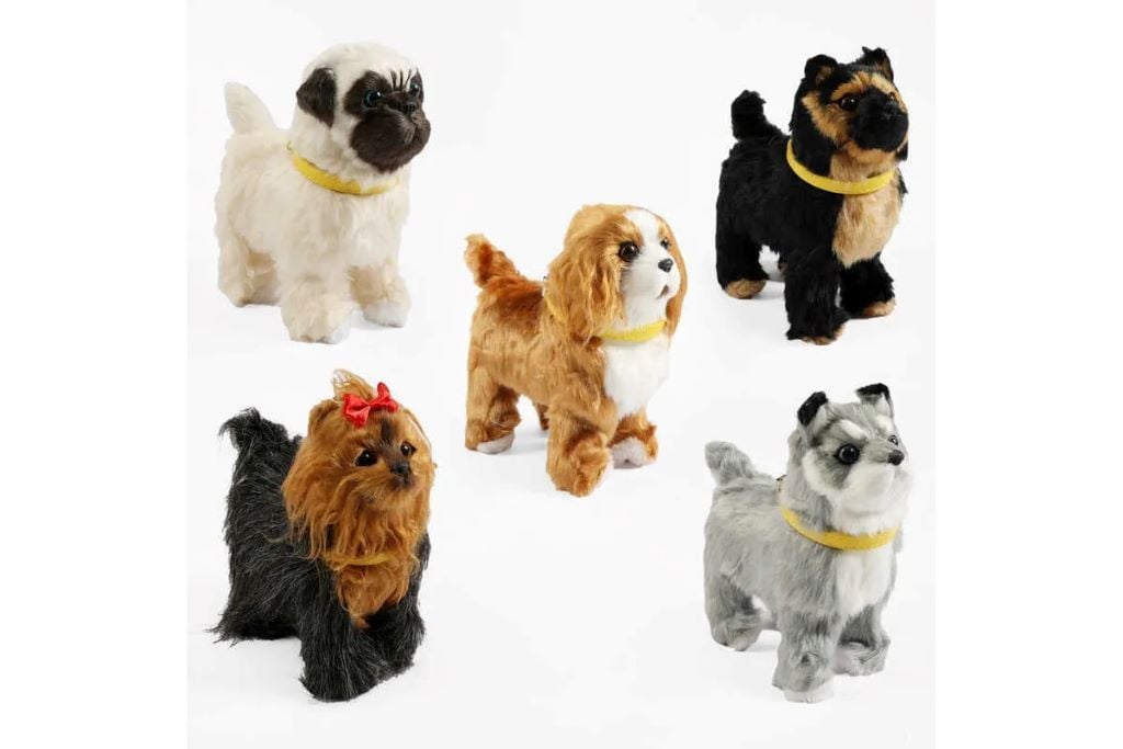 М'яка іграшка Песик інтерактивний звук ходить мікс видів M19751 Китай