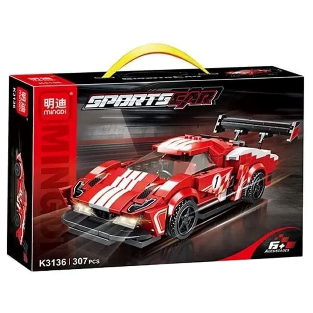 Конструктор типу лего Sport Car 307дет машина в коробці 36*25*7,5см K3136 Китай