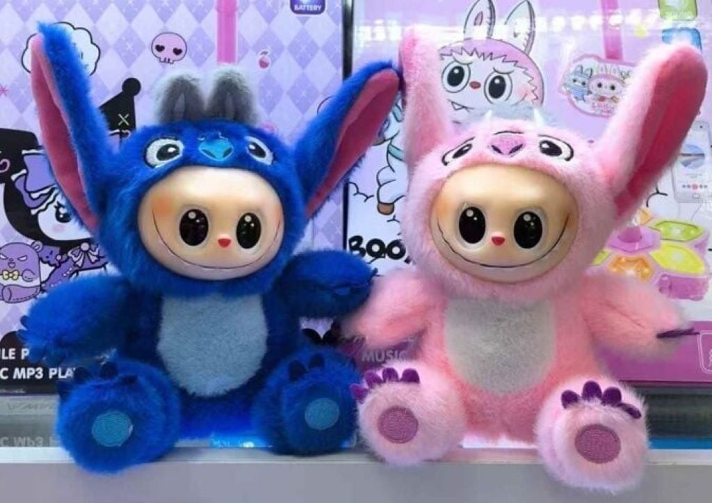 М'яка іграшка Лабубу 17см з карабіном мікс M19807 Китай