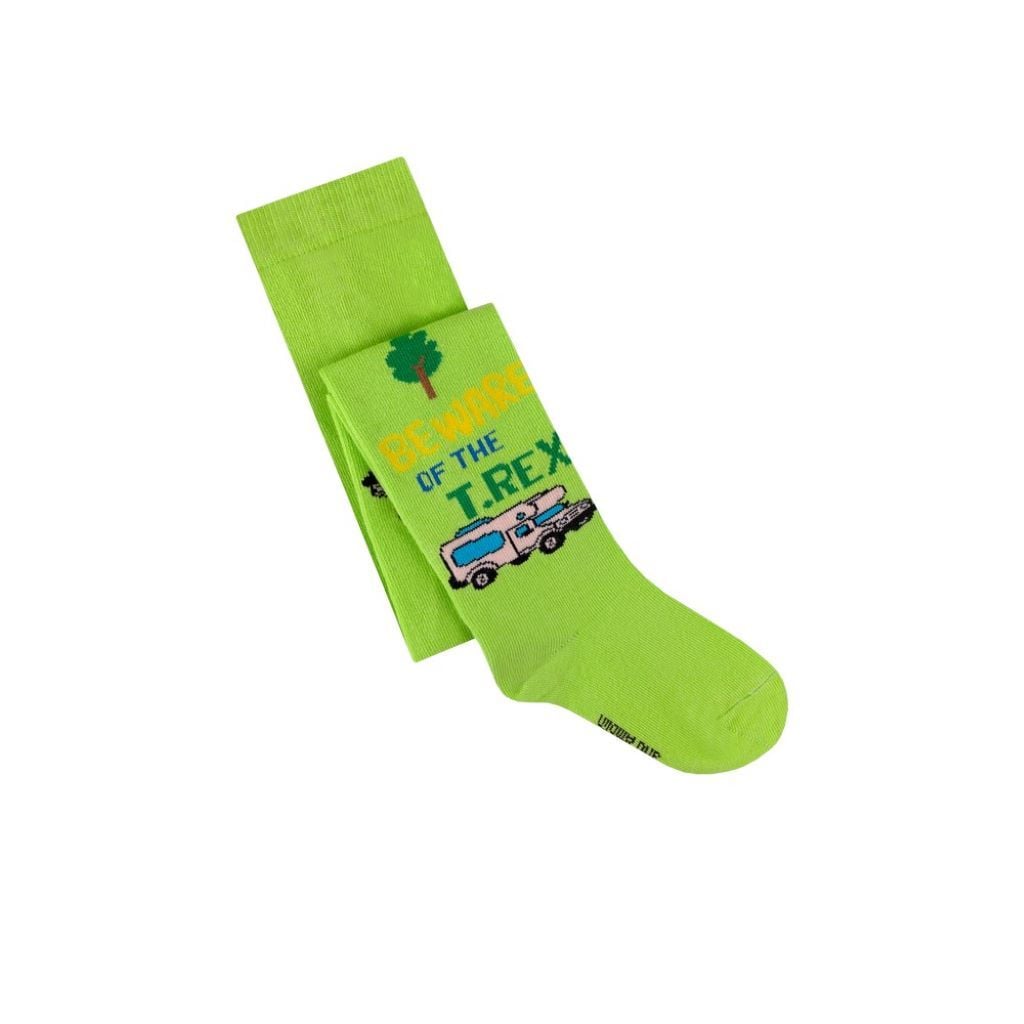 Колготи демісезонні з малюнком лайм 5425 Duna 80-86р