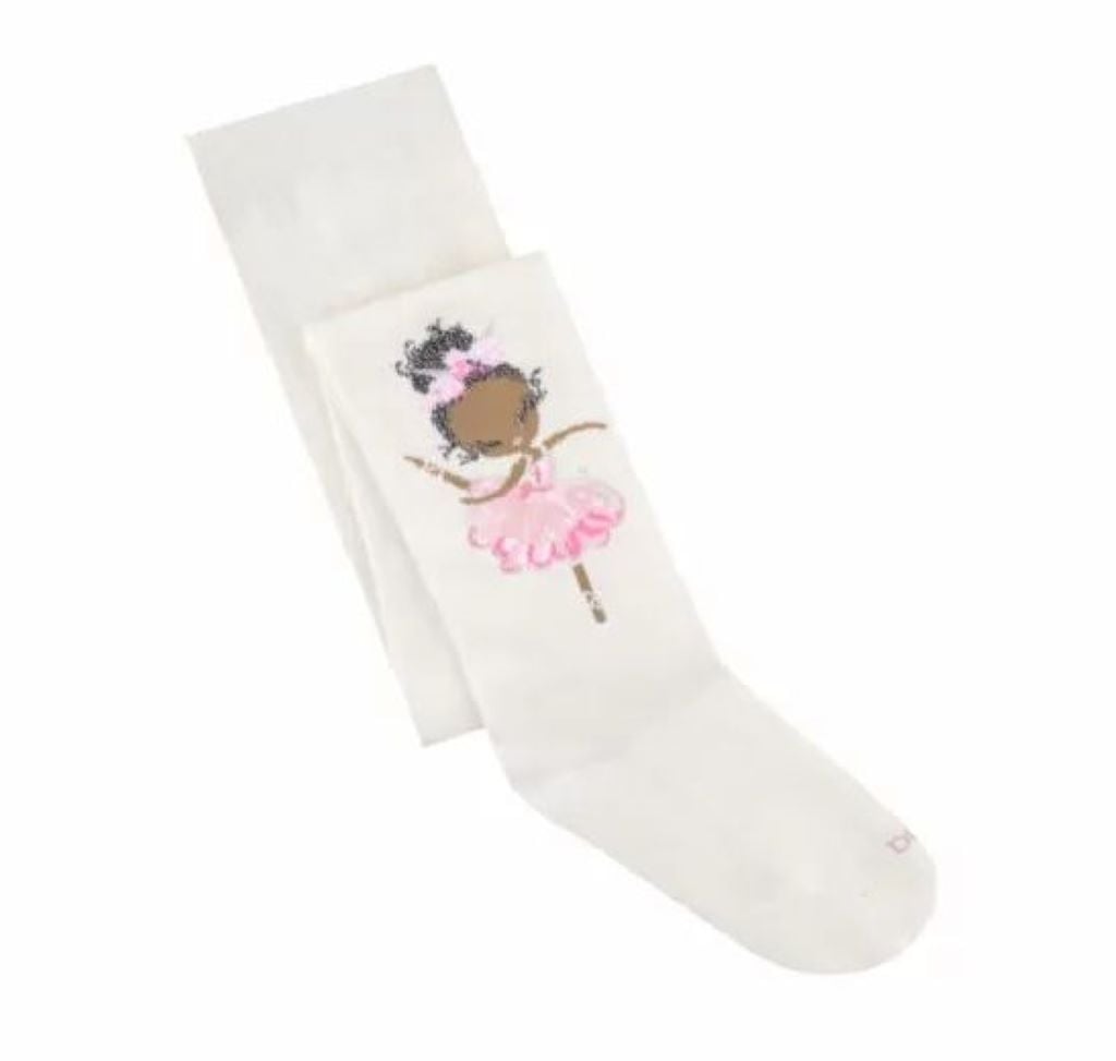 Колготи демісезонні дитячіі з малюнком молочний 4425 Duna 122-128р