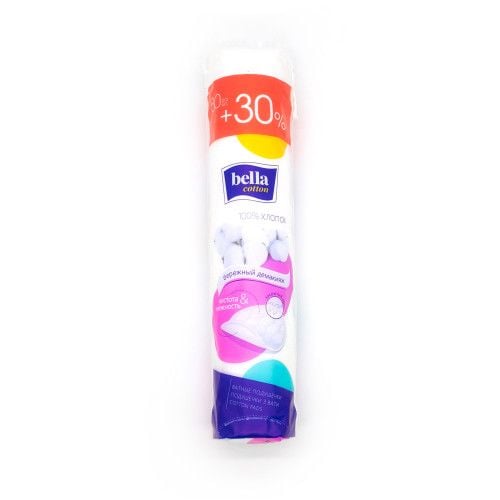 Ватні диски 80 шт cotton 400033 Bela