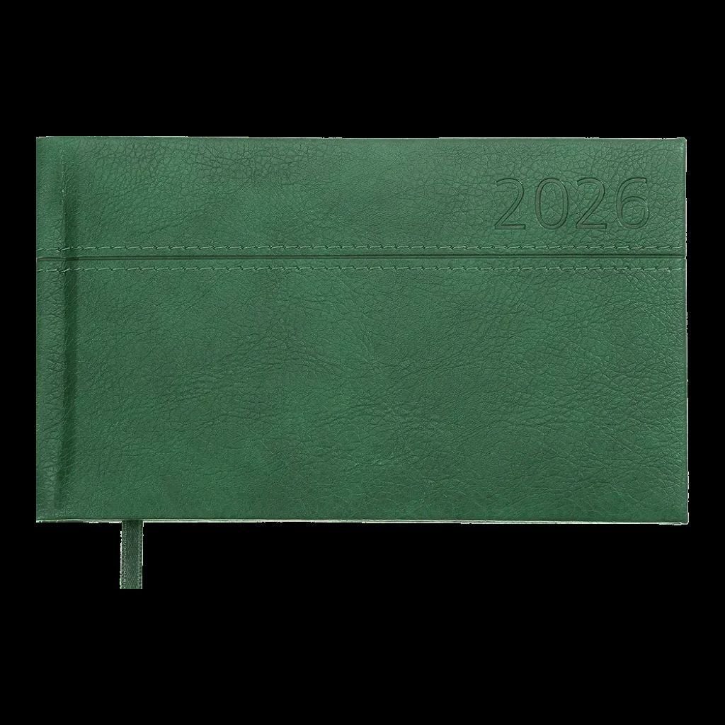 Щотижневик датований 2026р Orion 53*87 кишеньковий штучна шкіра 128 сторінок 2906-04 Buromax