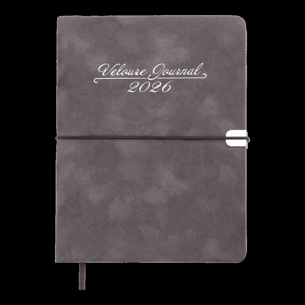 Щотижневик A5 датований 2026р VELOUR штучна шкіра 336 сторінок 2134-09 Buromax