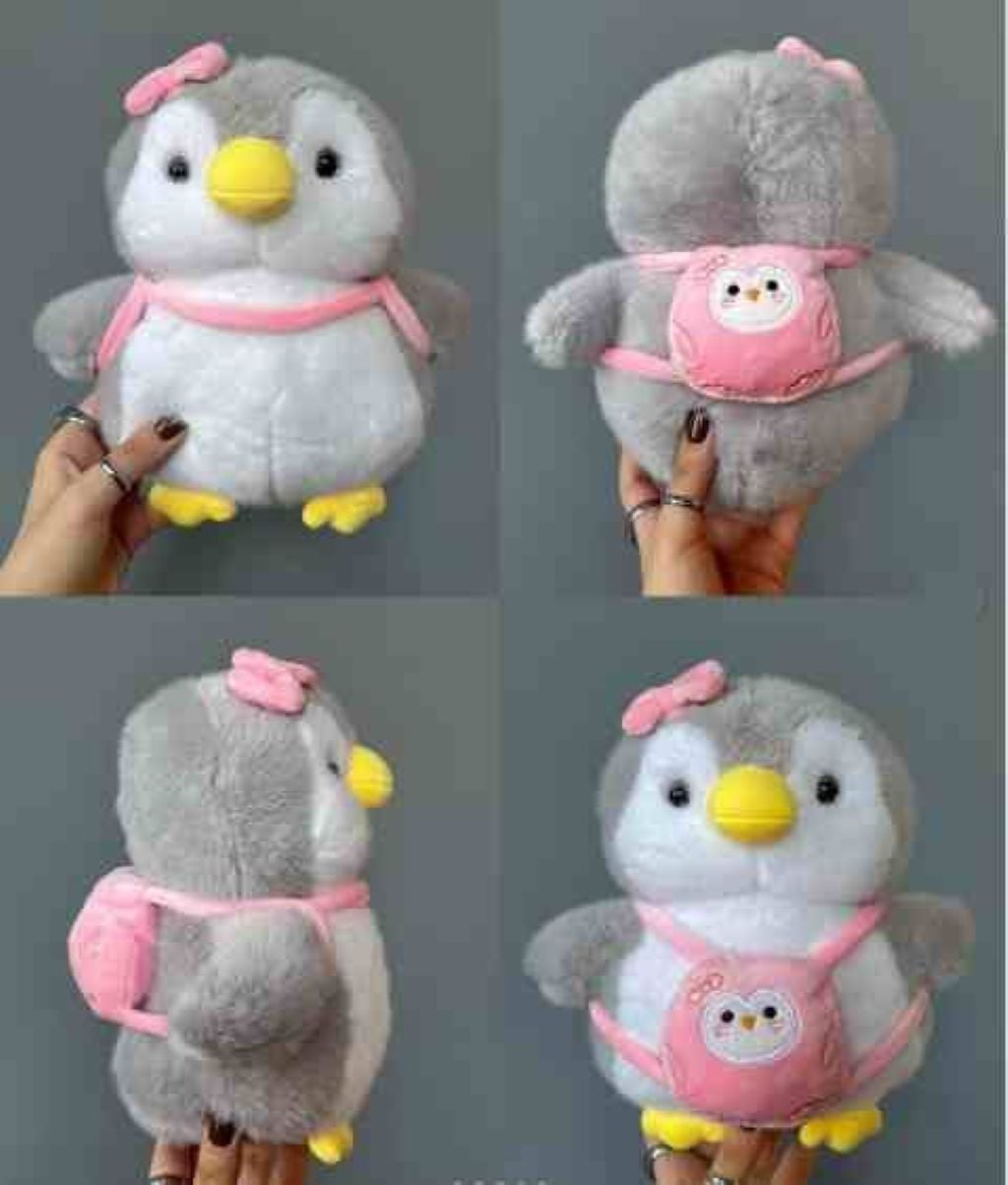 М'яка іграшка Пінгвін 25см сірий GY-11 Китай