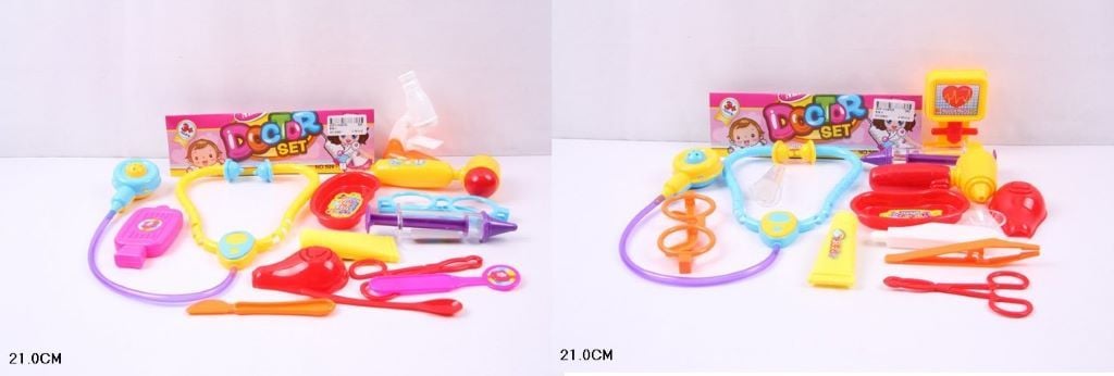 Лікар набір 2 види медінструменти в пакеті 28*21см 509-1-3 Китай