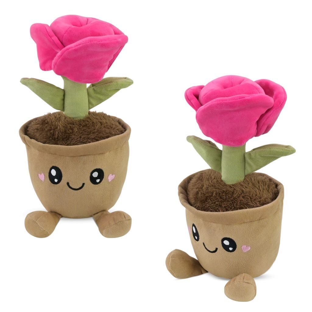 М'яка іграшка Вазон з квіткою 27см бежевий C6601 Plush and Co