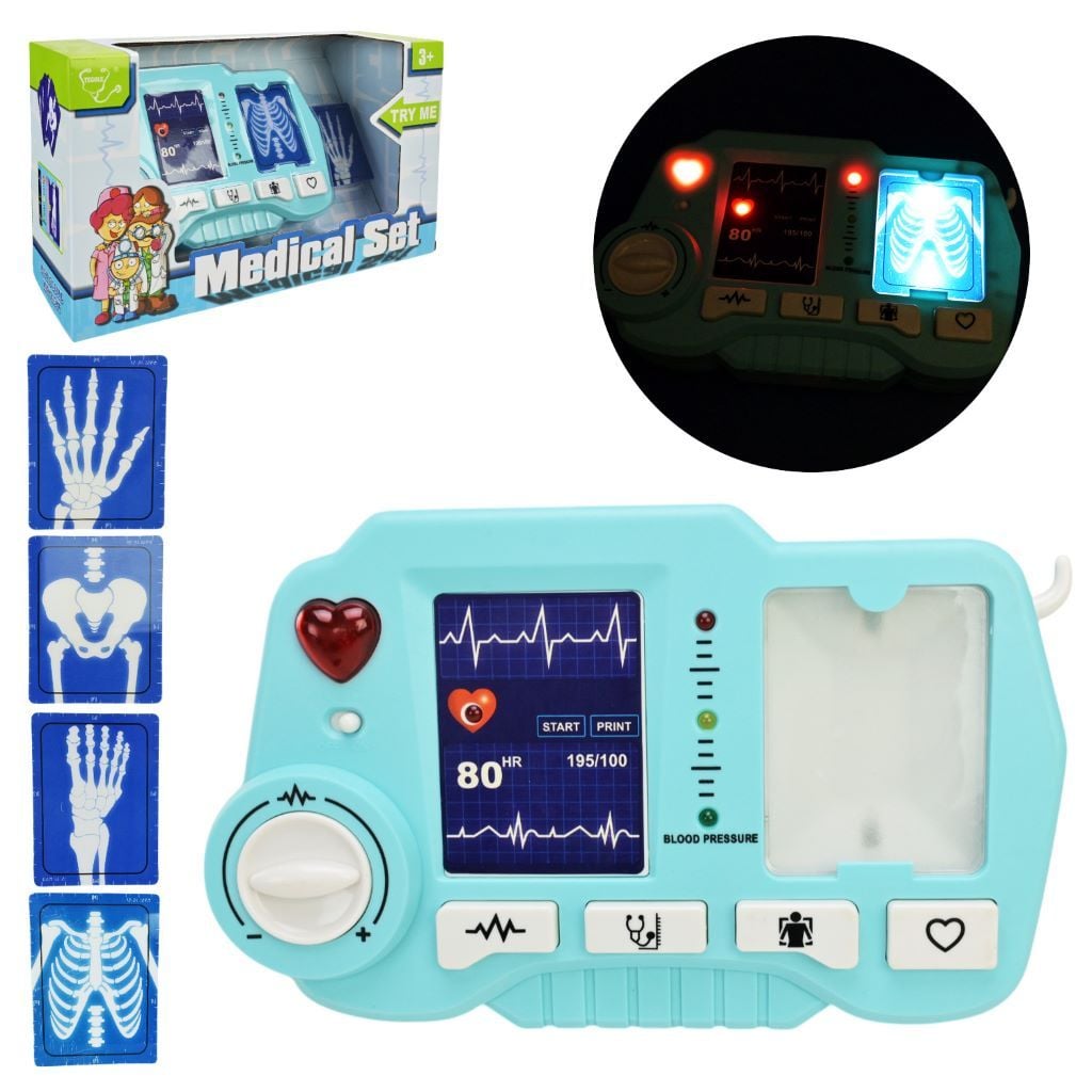 Набір лікаря Ренген аппарат на бат в коробці 35*19,5*14,5см D1511A Китай