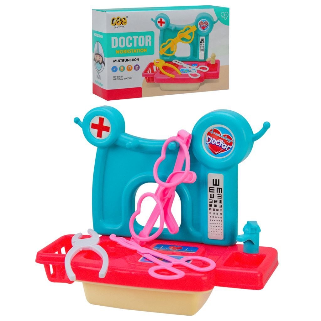 Набір лікаря Окуліст аксесуари 2 види  в коробці 18*15*9см 603 Китай