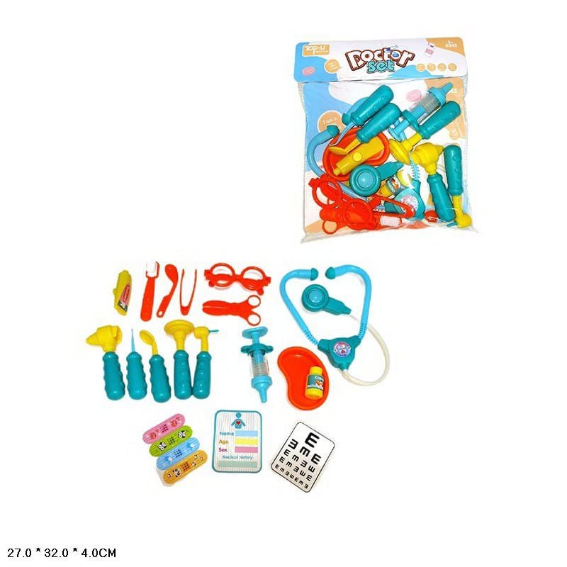 Набір лікаря у пакеті 27*32*4см TP519 Китай