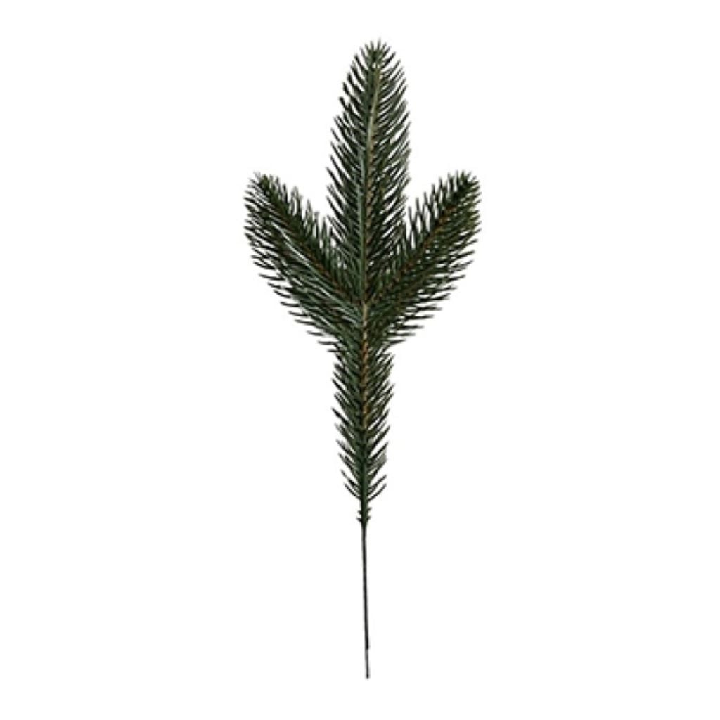 Гілка ялинки штучна на 3 гілки см зелена 146252 Китай