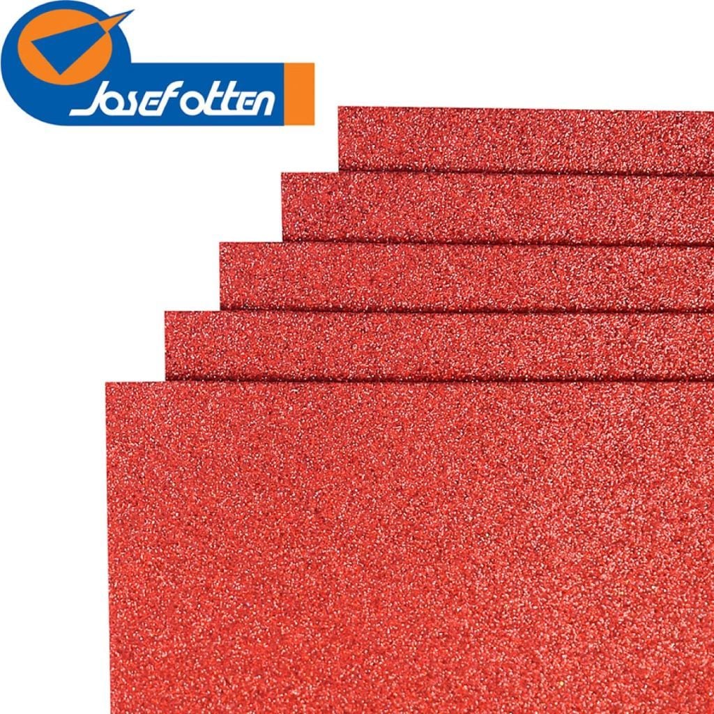 Фоаміран А4 1,7мм червоний з глітером 17HA4-5004 Josefotten