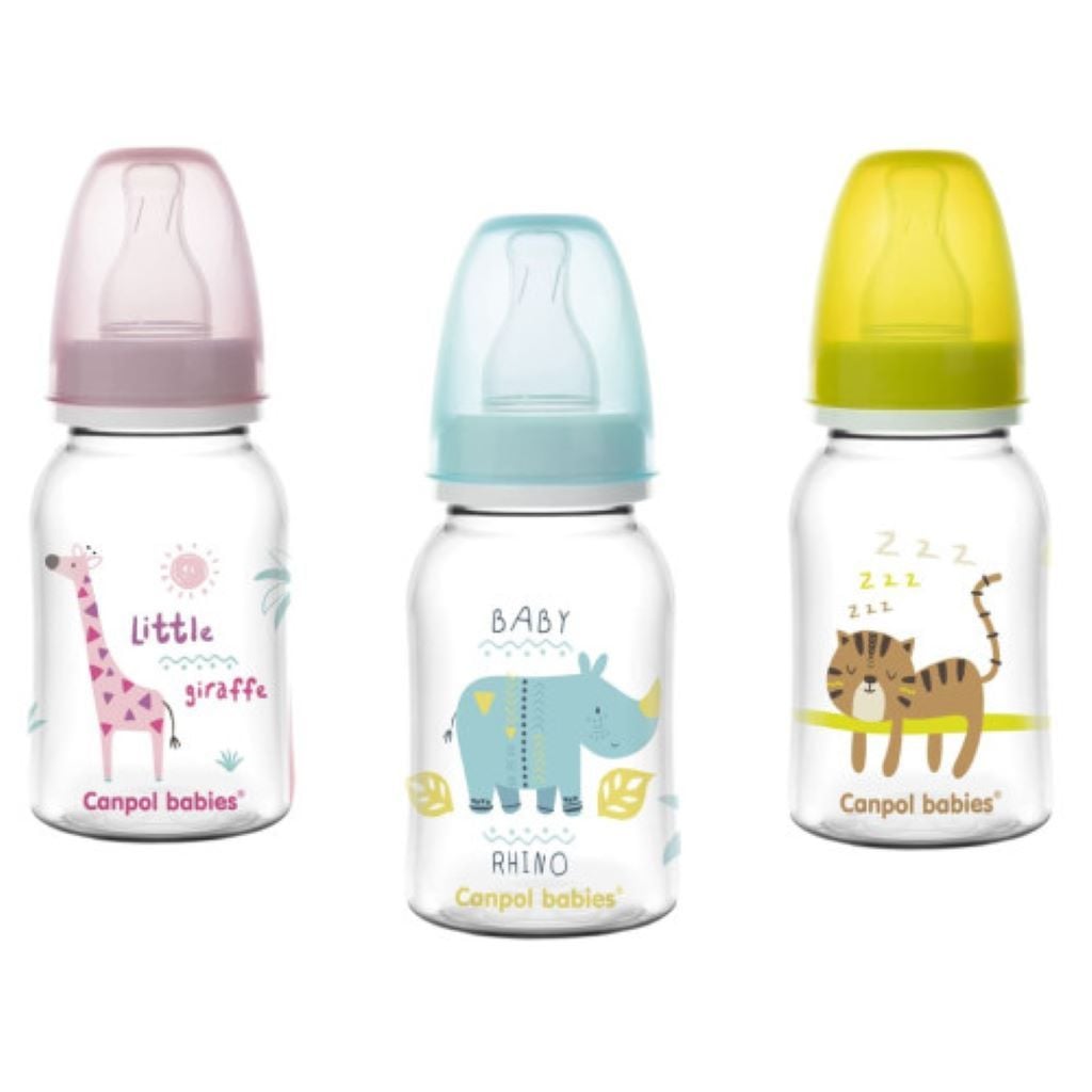 Пляшечка 120мл з малюнком РР мікс видів 59/100 canpol