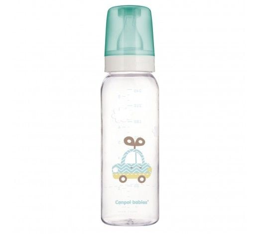 Пляшка скляна 240мл з малюнком 42/201 canpol