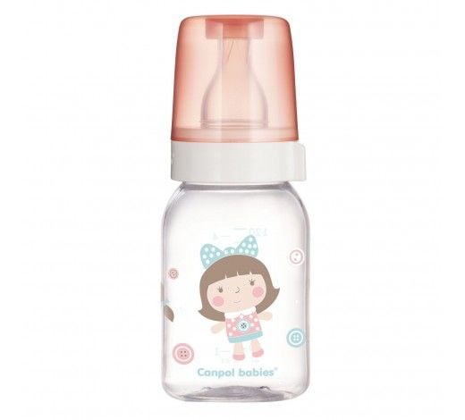 Пляшка скляна 120мл з малюнком 42/202 Canpol