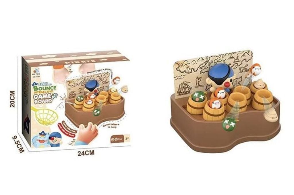 Гра настільна Пірат на батарейках у коробці 24*20*9см 685-47XY Китай