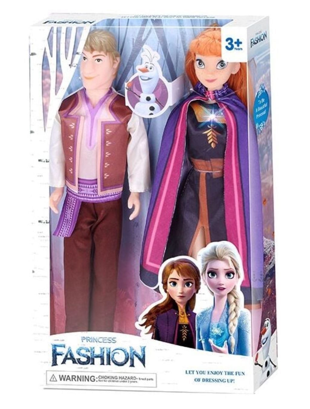 Лялька Фрозен 2шт мікс видів коробка 31,5*19,5*5см YF1138P Китай
