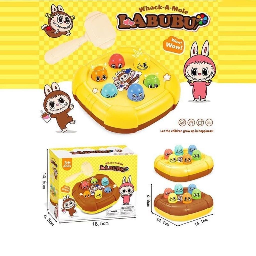 Стукалка Labubu механічна у коробці 18*15*6см 202243 Китай