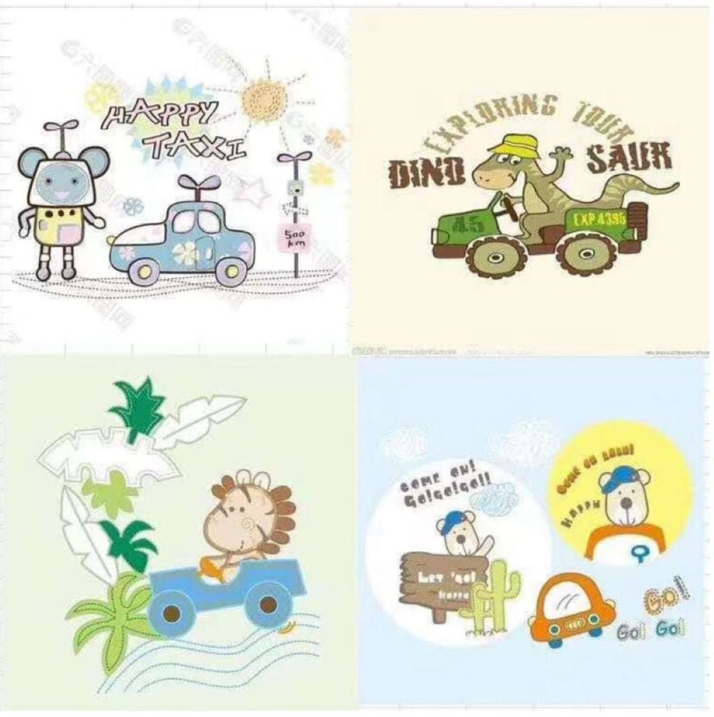 Килим-пазл 60*60см 4шт у плівці C73914 Китай