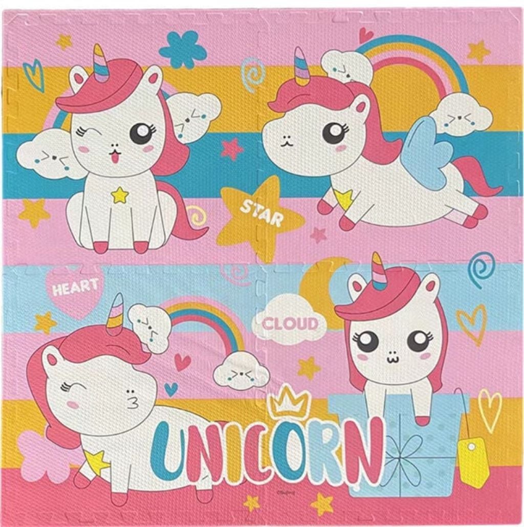 Килим-пазл 60*60см 4шт у плівці C73915 Китай